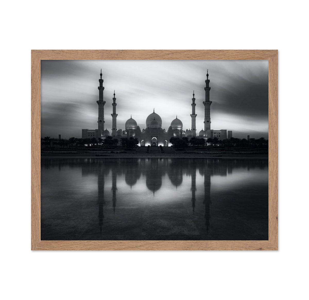 Mosque Reflection Night