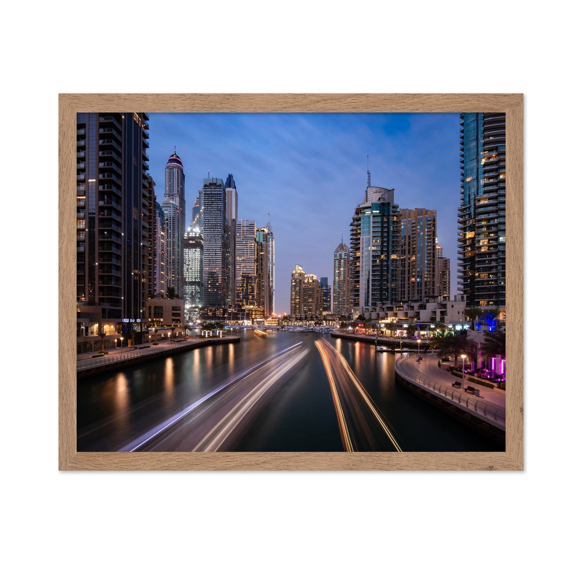 City Marina Night Lights