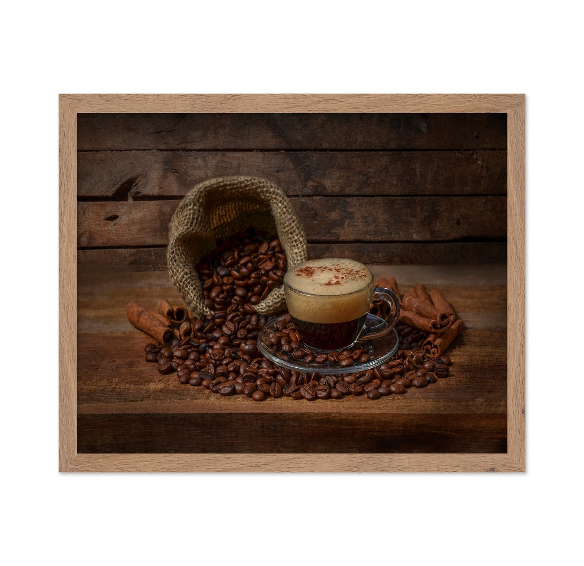 Coffee Cup With Beans