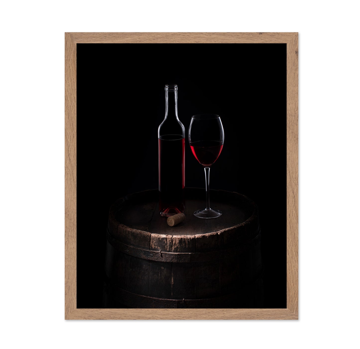 Red Wine Bottle Glass