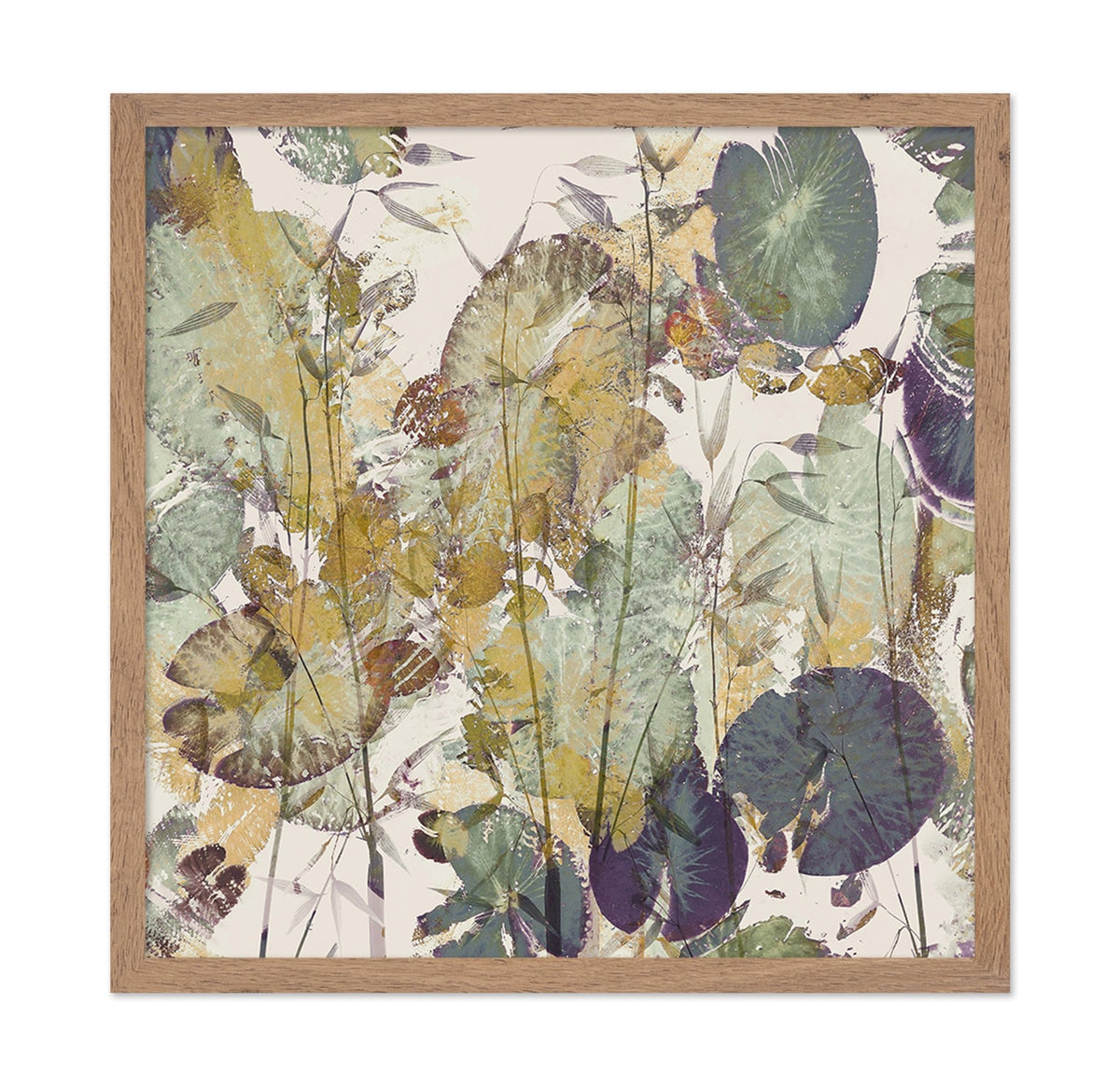 Lily Leaf Abstraction
