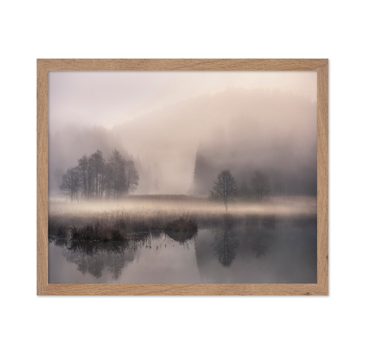 Misty Lake Dawn No1