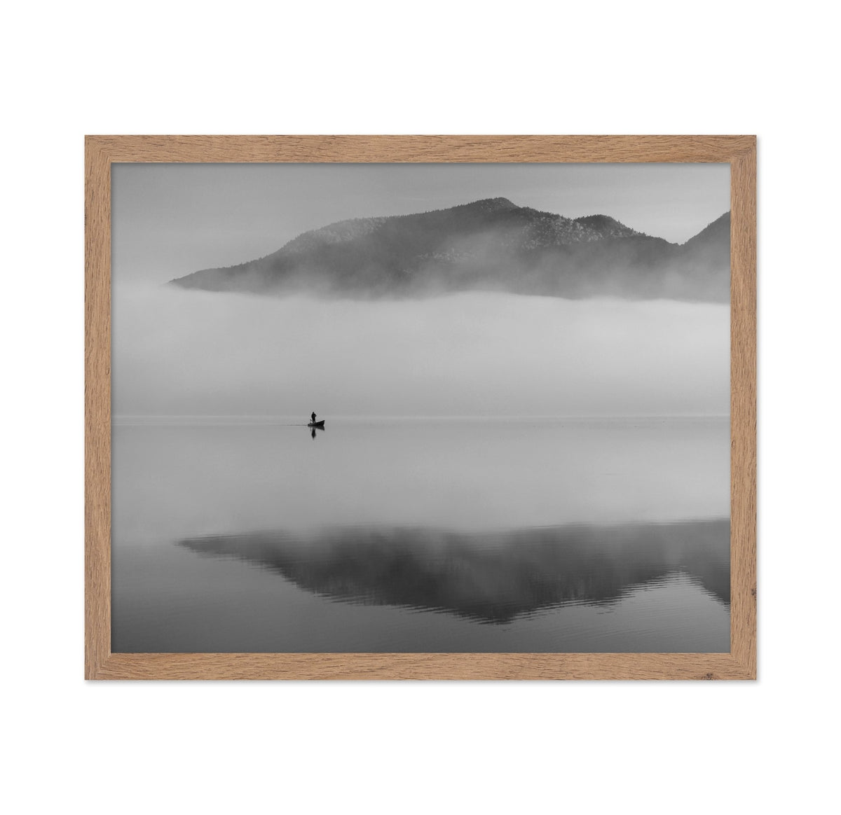 Misty Lake Serenity