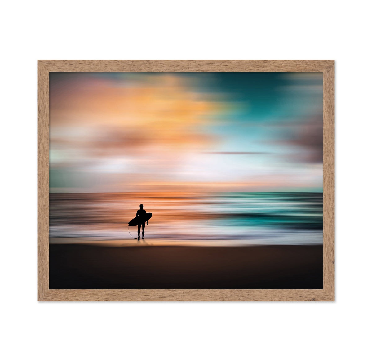 Surfer Sunset Motion