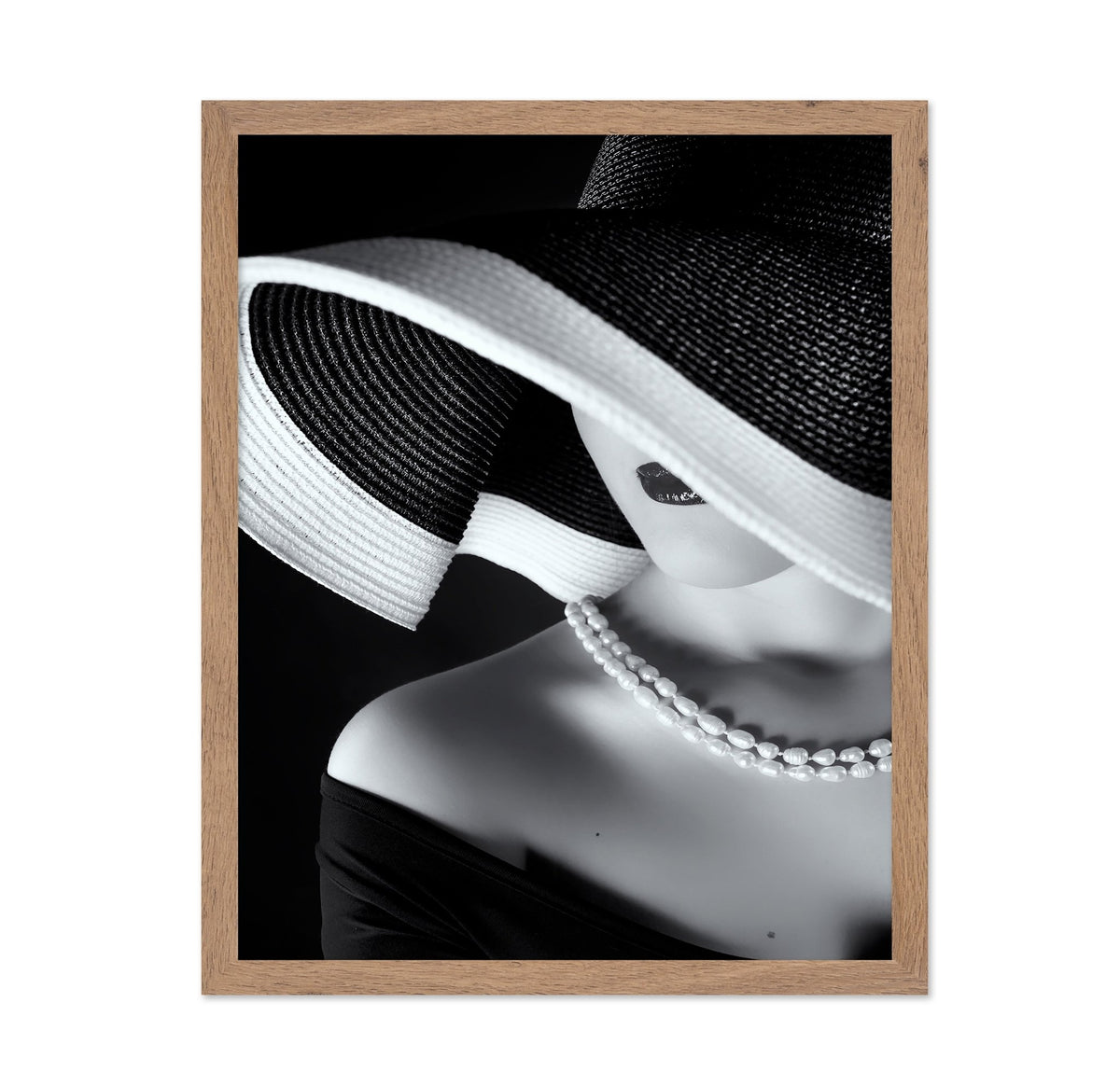 Elegant Hat Portrait No1