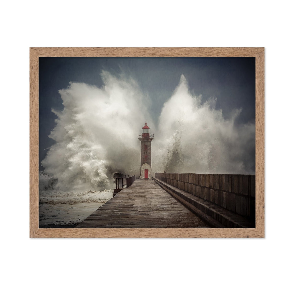 Lighthouse Wave Impact