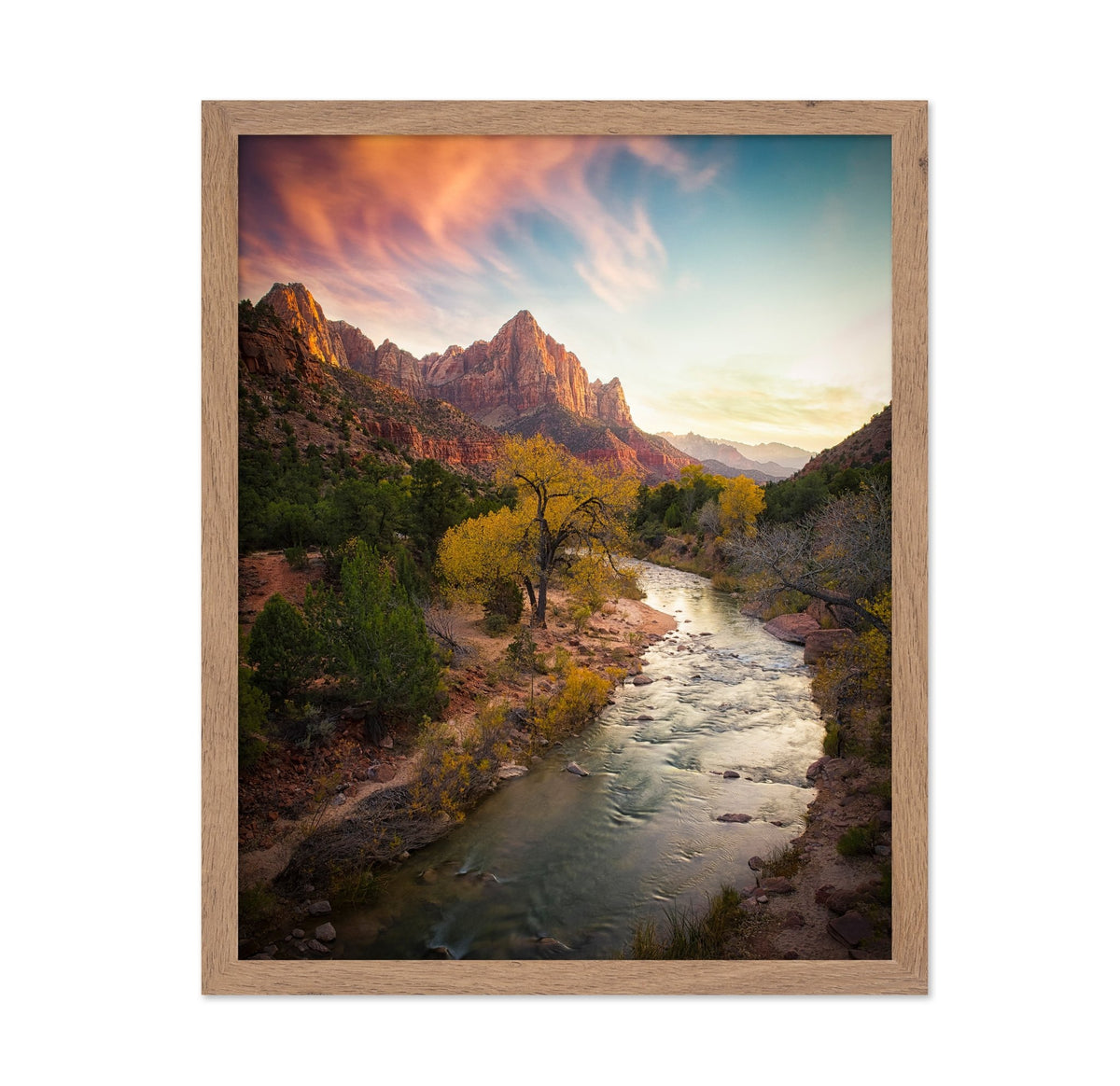 Zion Canyon Sunset
