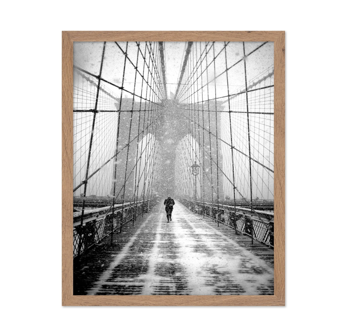Brooklyn Bridge Blizzard Walk