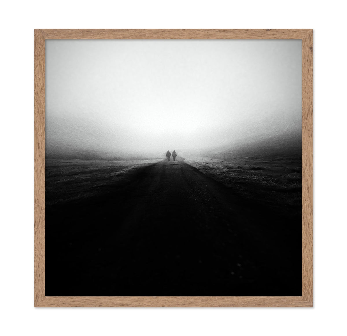 Foggy Road Walkers