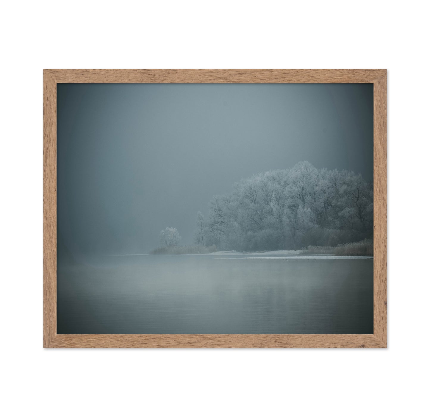 Foggy Winter Lake