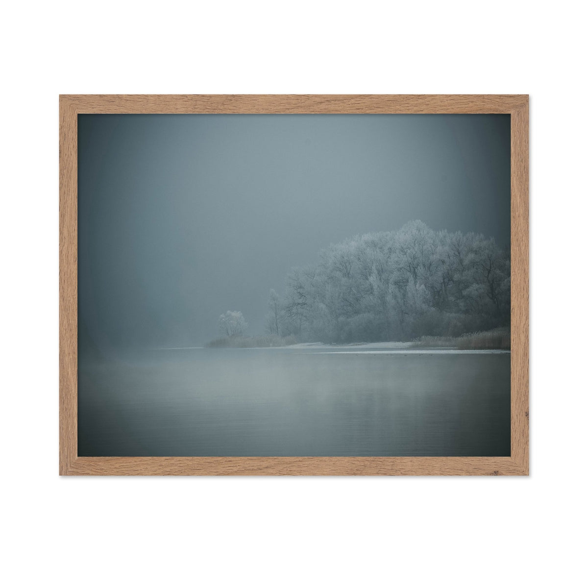 Foggy Winter Lake