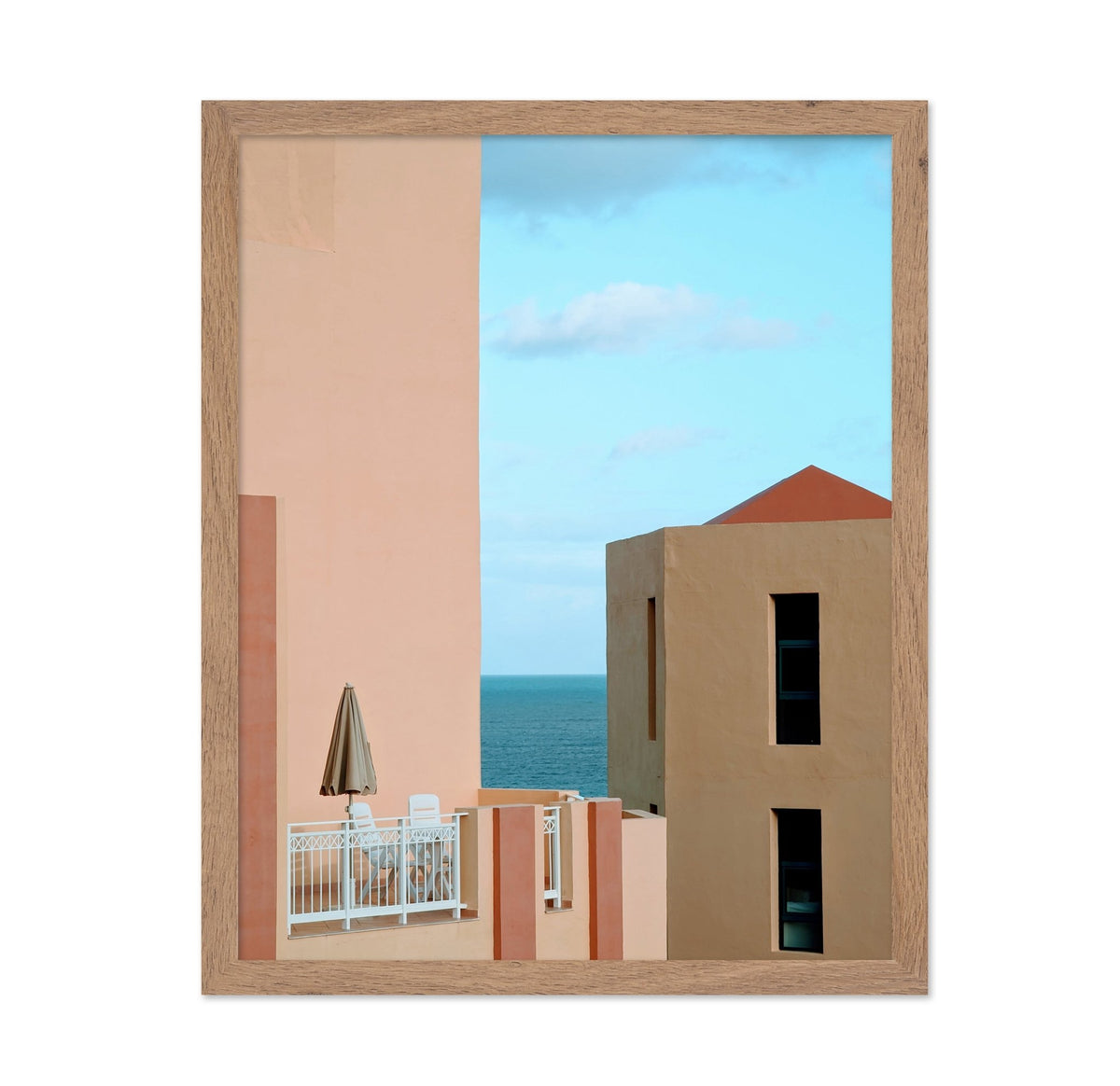 Coastal Holiday Balcony