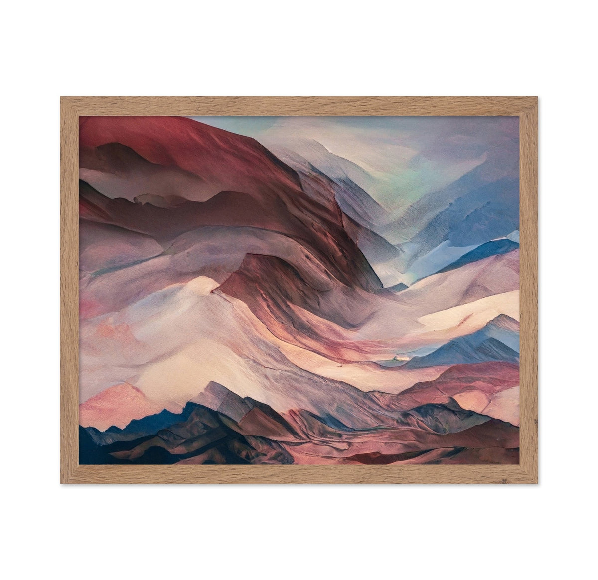 Abstract Mountain Layers No1