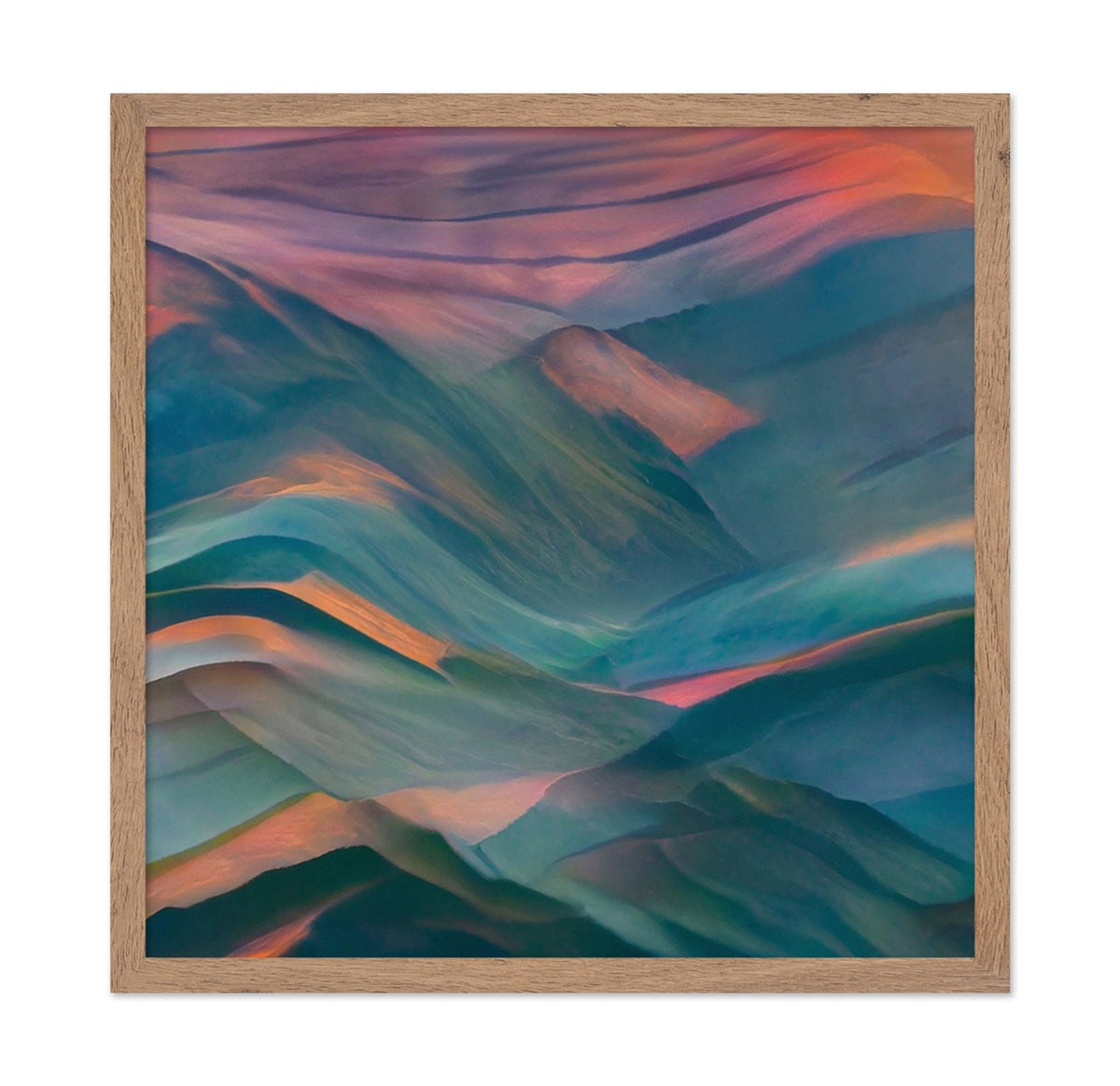 Colorful Mountain Layers