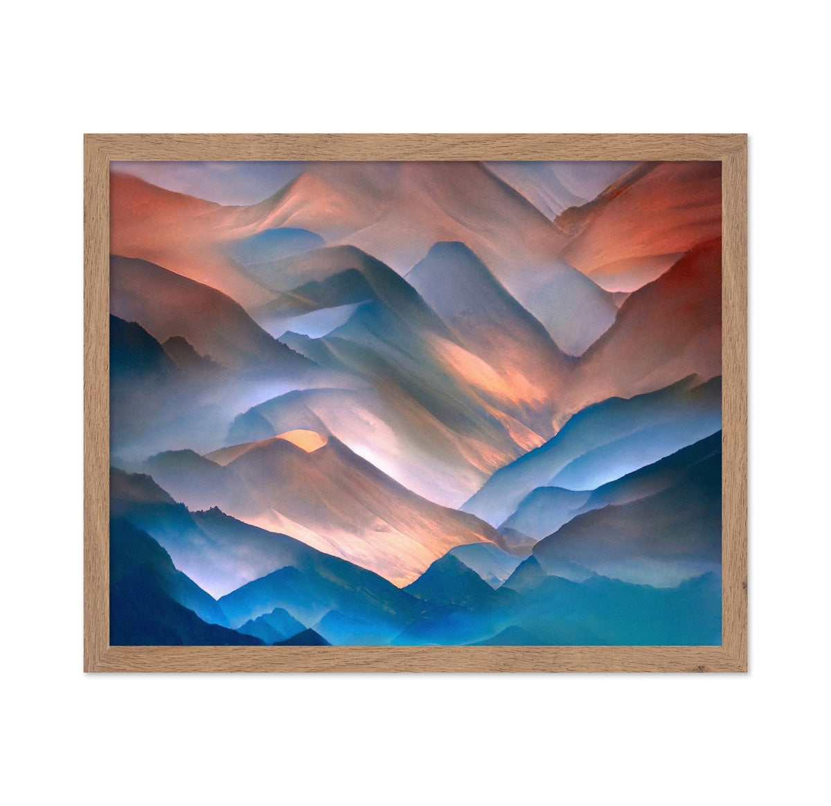 Dreamy Mountain Layers