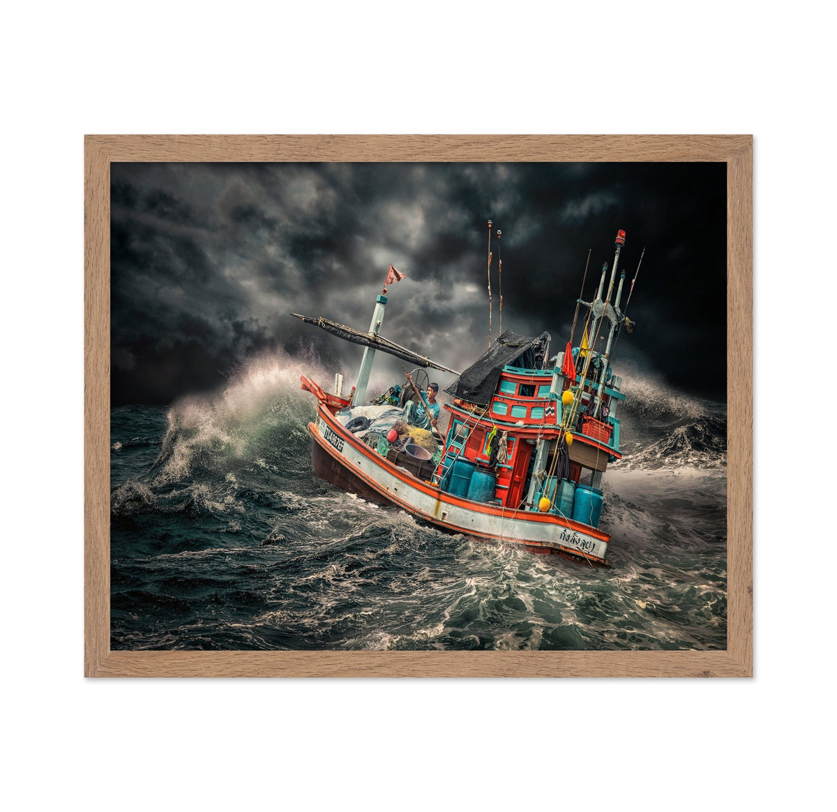 Fishing Boat Storm