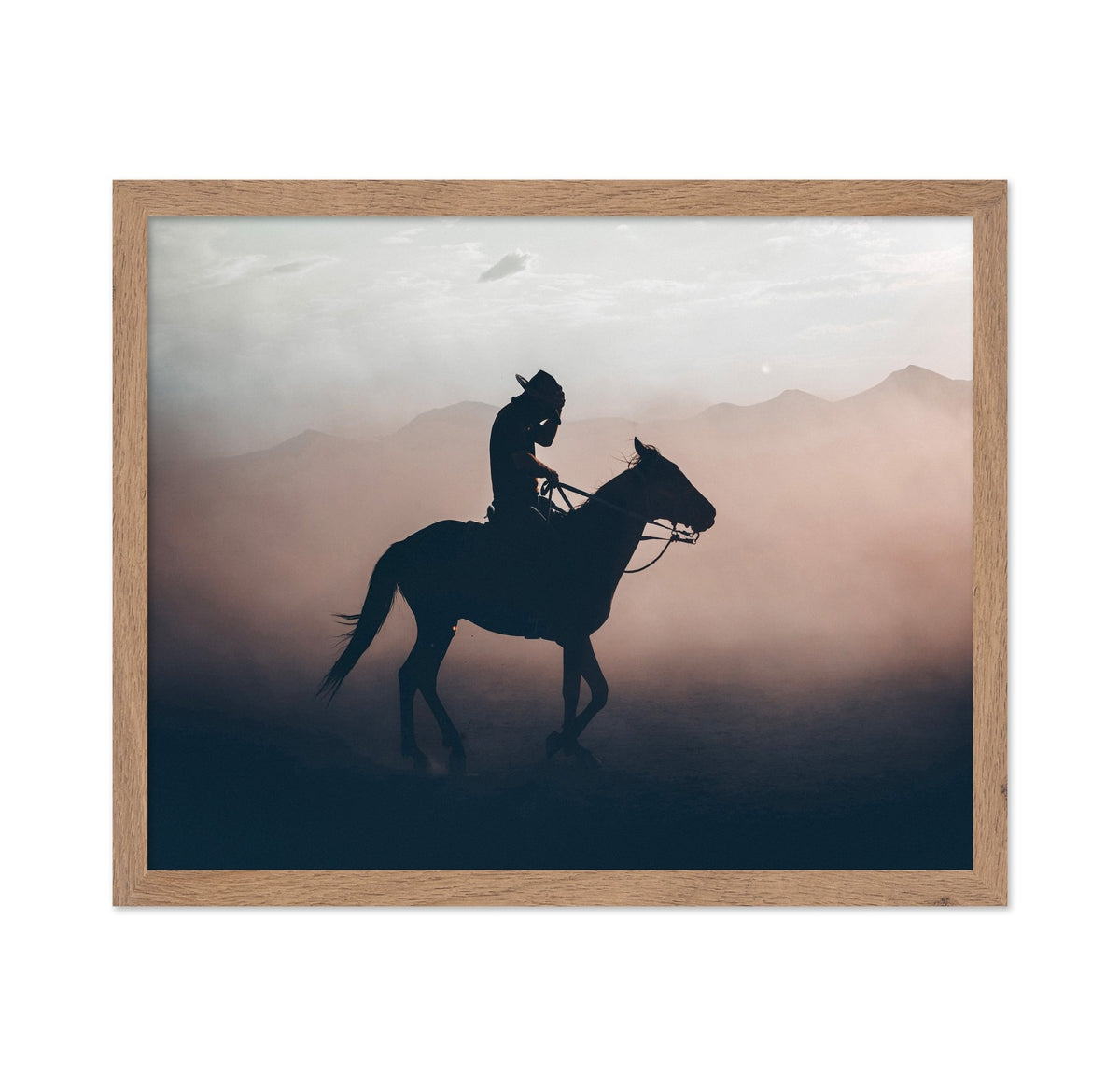 Cowboy Horse Silhouette