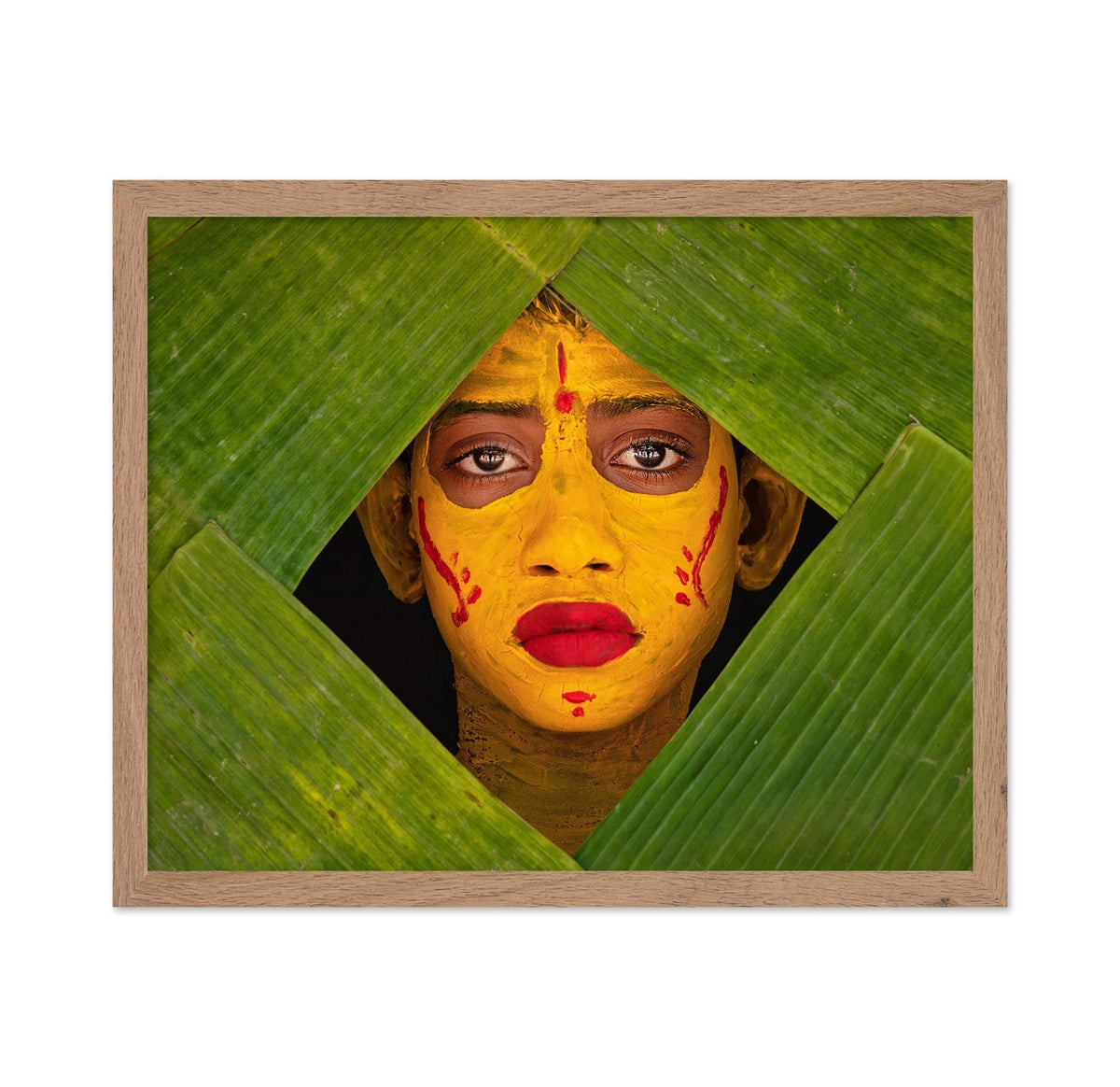 Tribal Painted Portrait