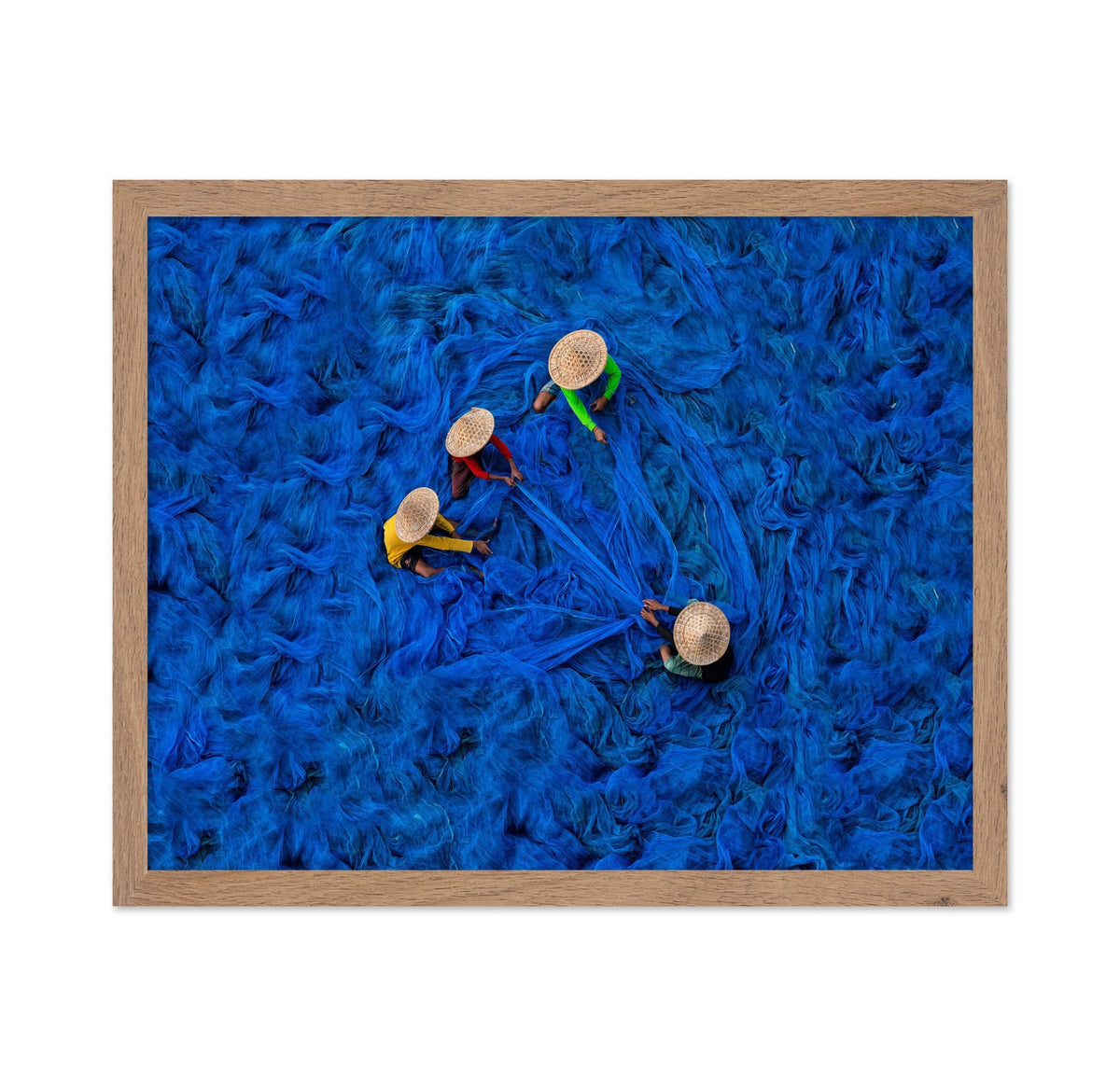 Blue Fishing Nets