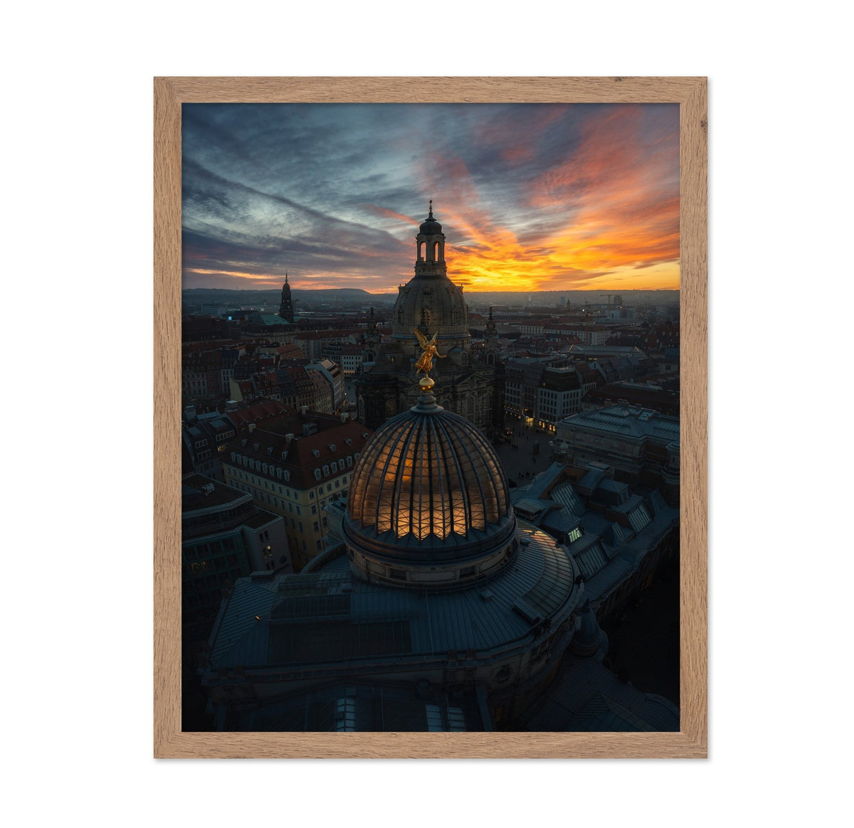 Dresden Sunset Skyline