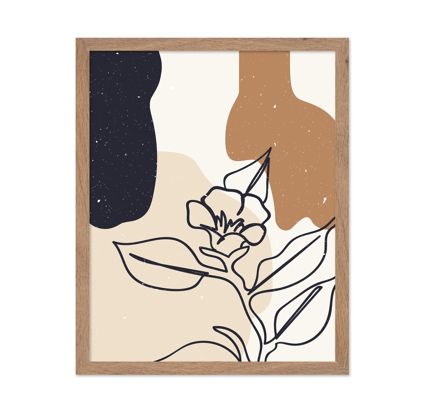 Abstract Floral Line