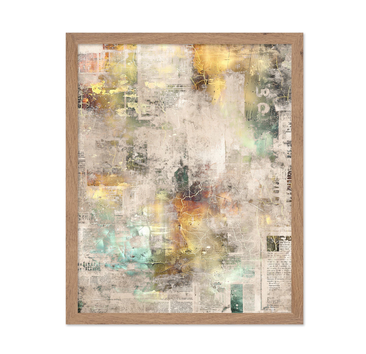 Vintage Abstract Collage