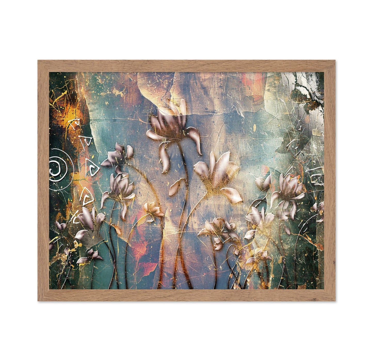Vintage Floral Texture No3