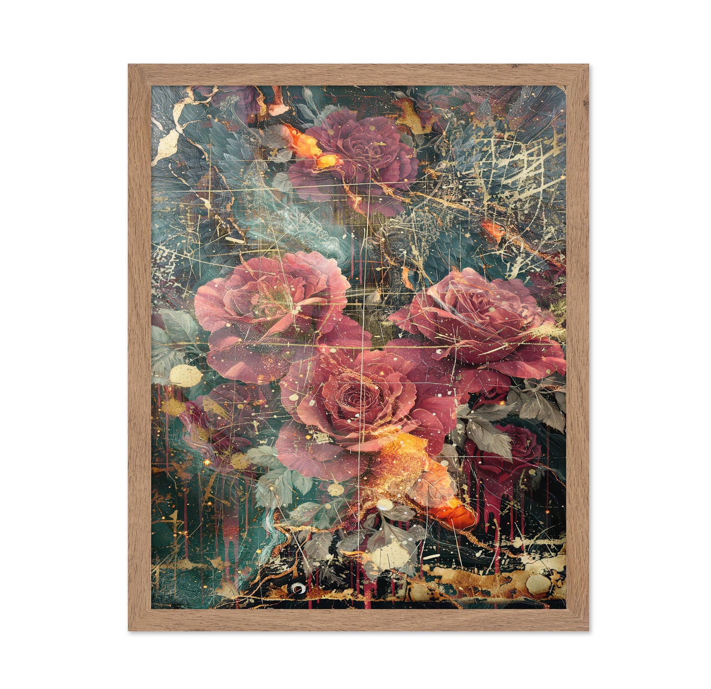 Gothic Rose Collage