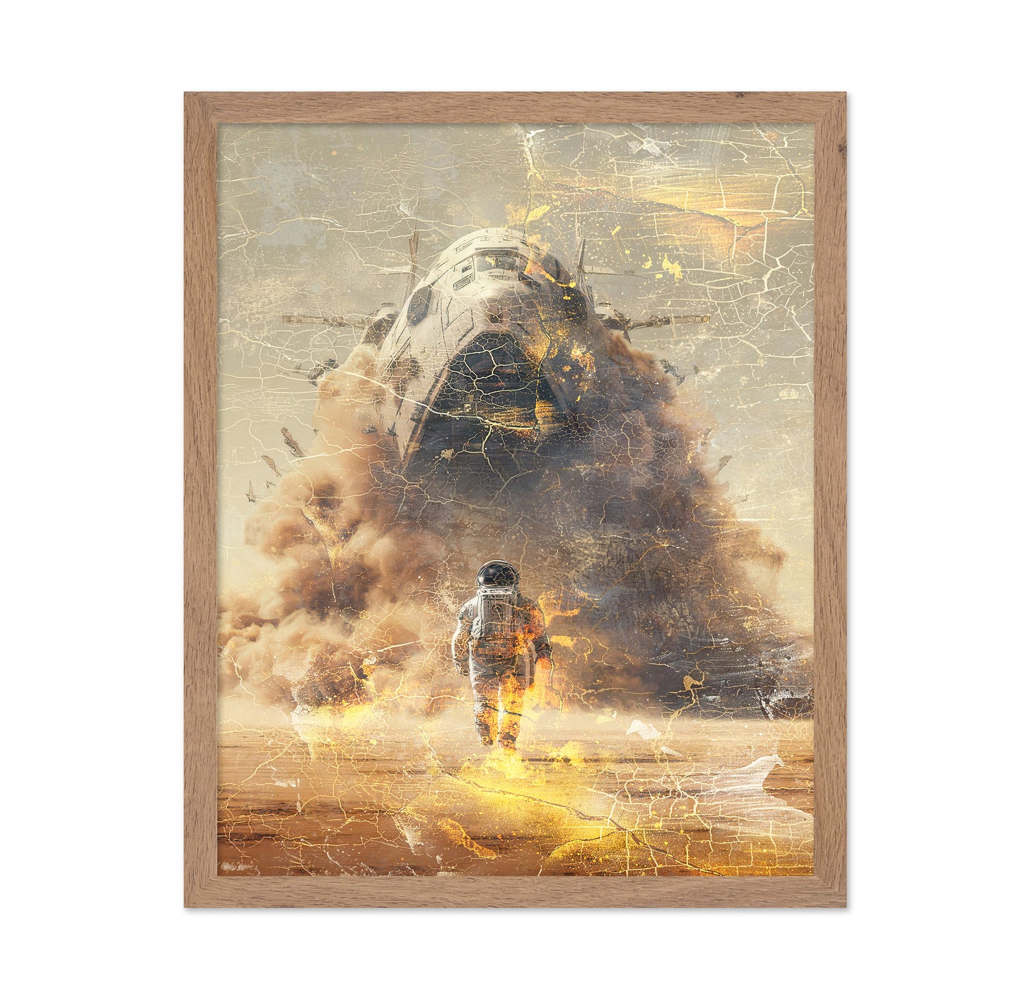 Sci Fi Crash Landing