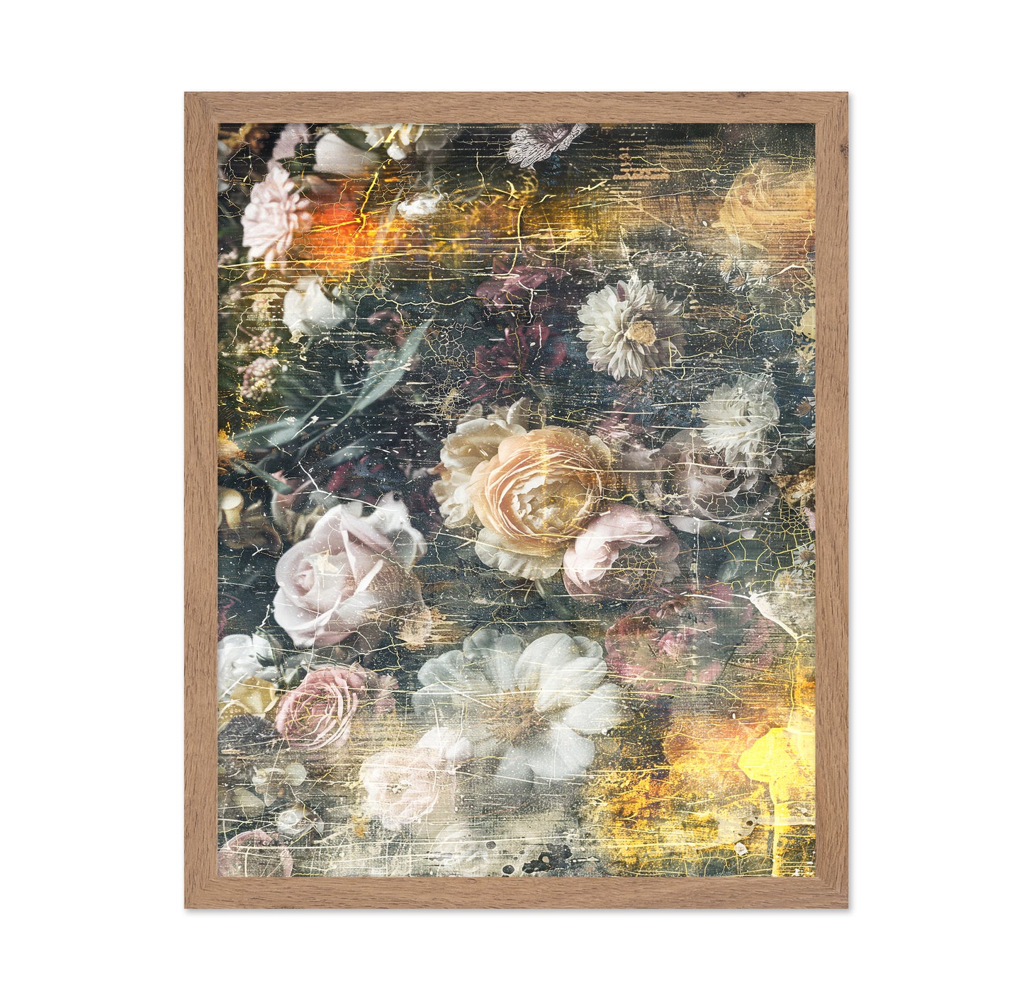 Vintage Floral Collage
