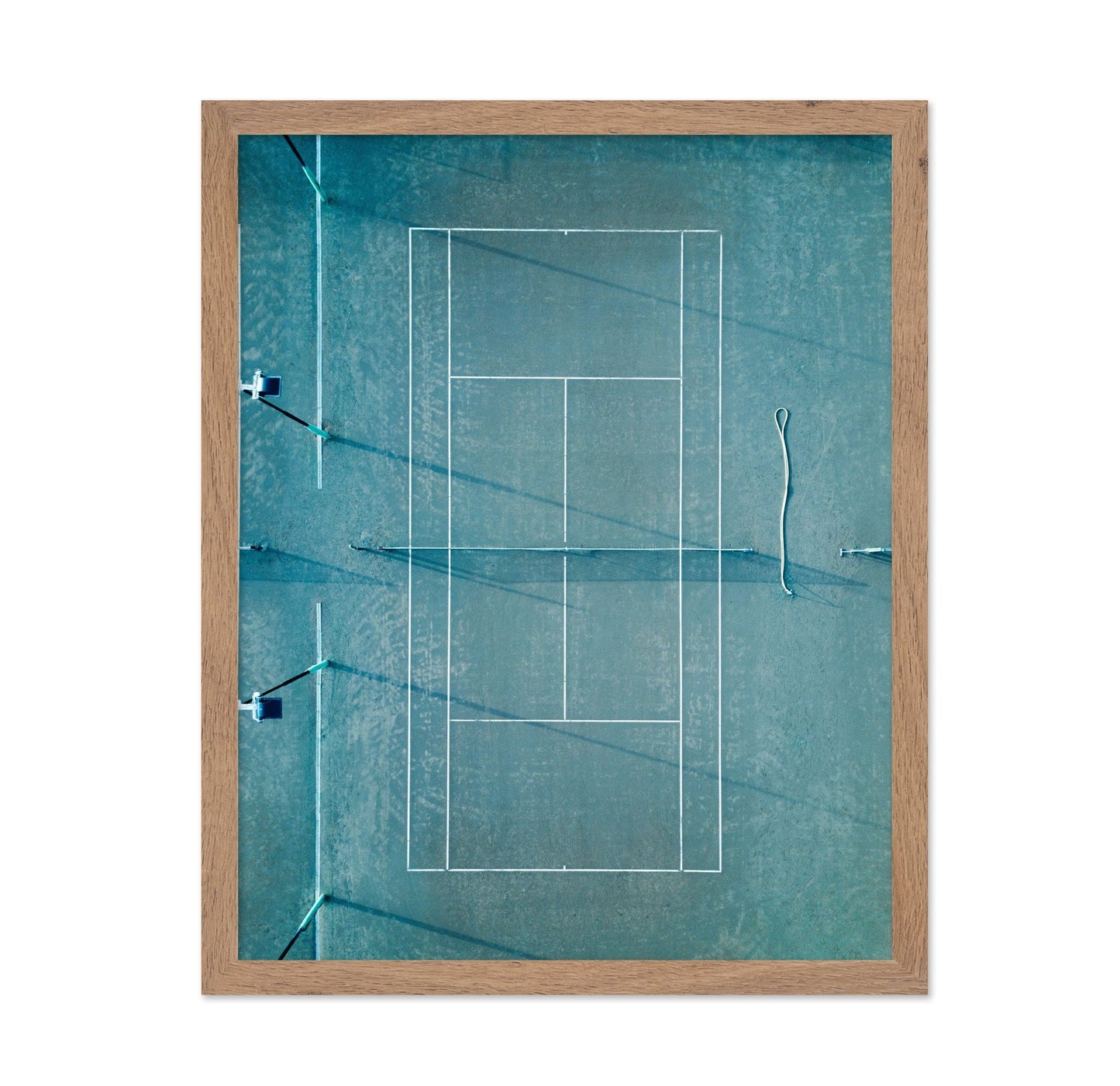 Empty Tennis Court