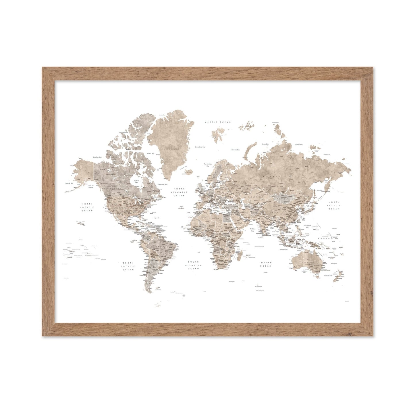 Neutral World Map No1