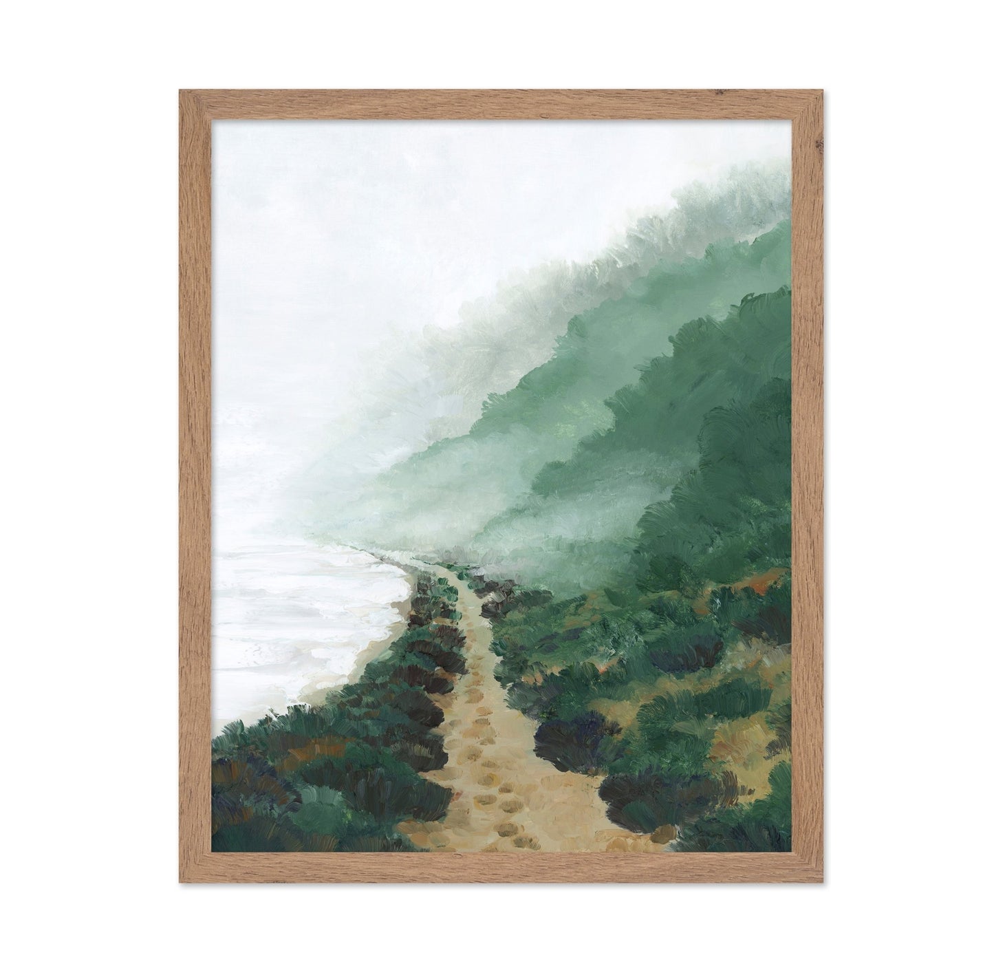 Foggy Coastal Path