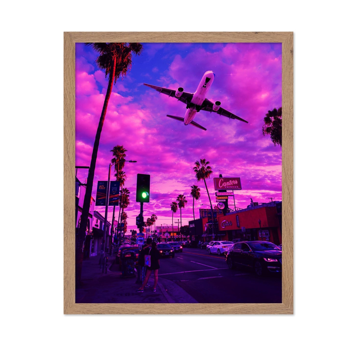 Neon City Flight