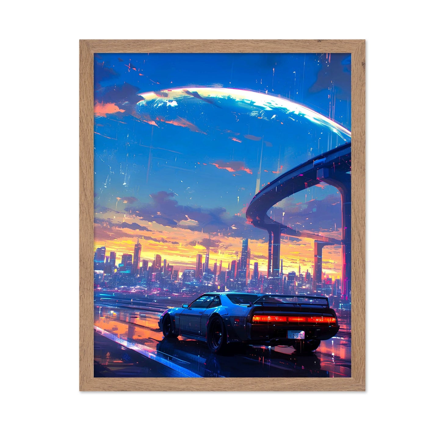 Futuristic Rain Drive
