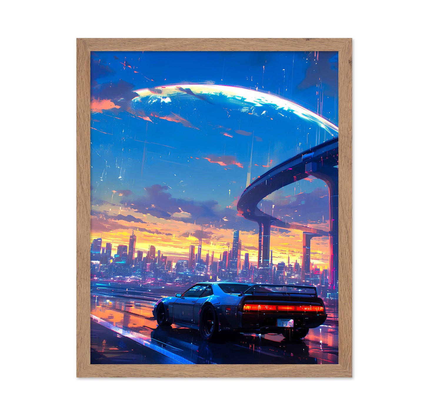 Futuristic Rain Drive