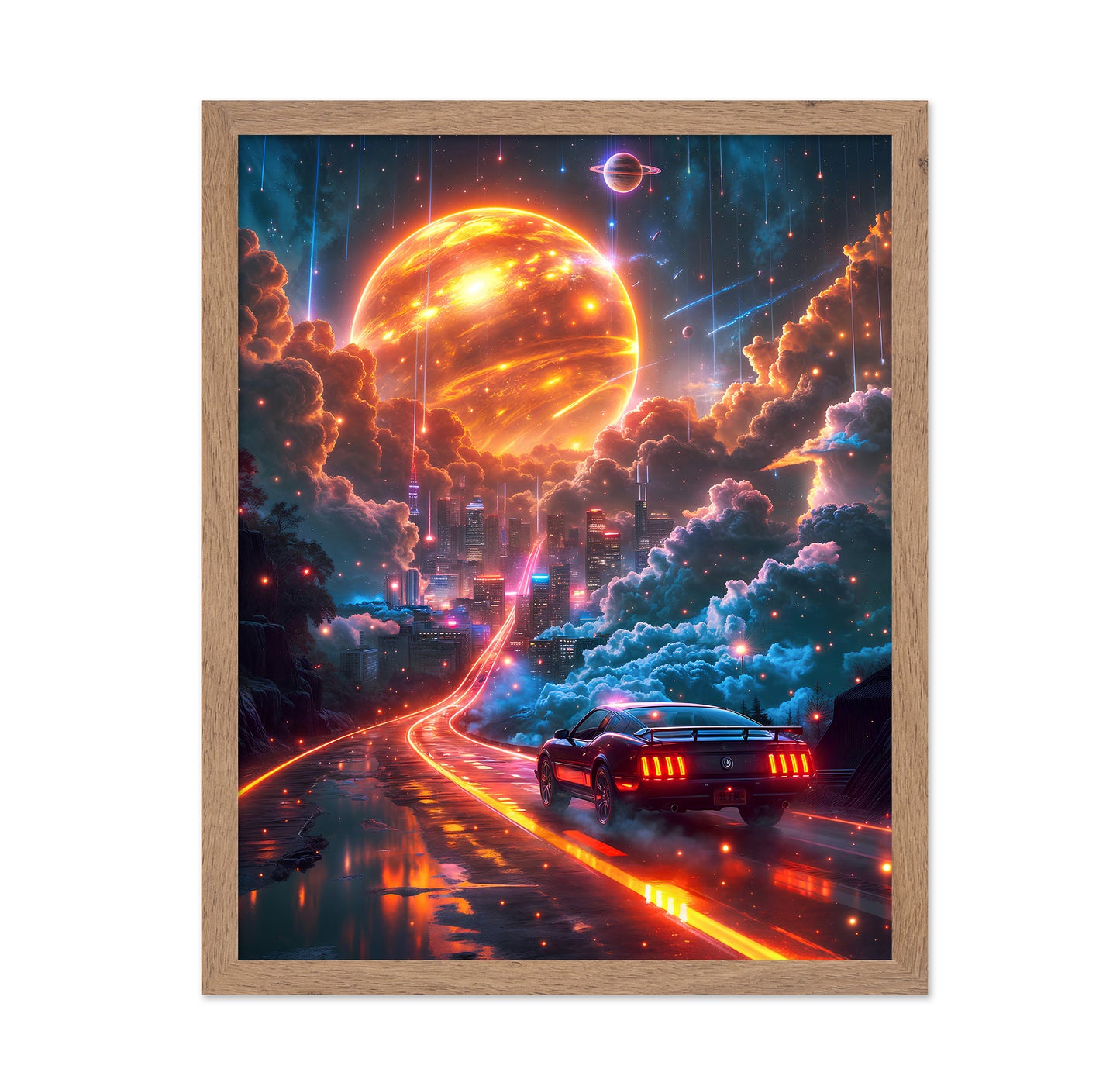 Cosmic Neon Drive