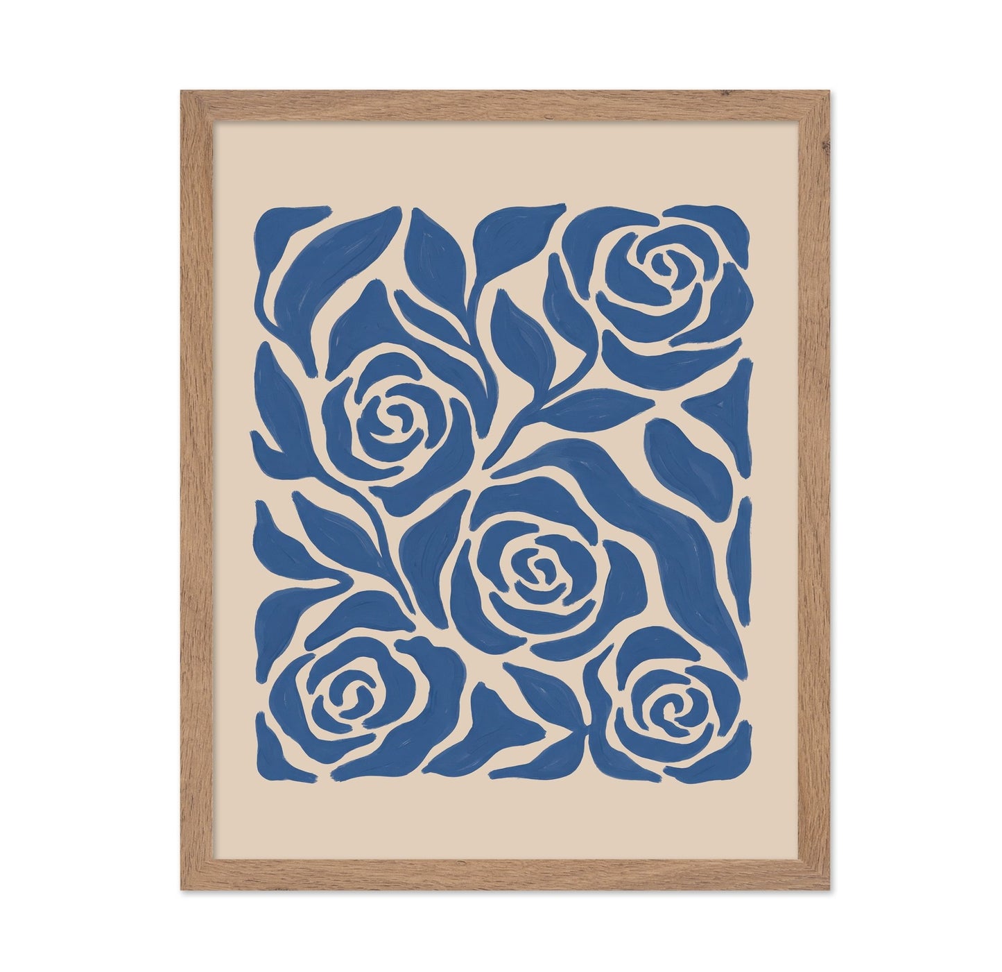 Blue Rose Pattern