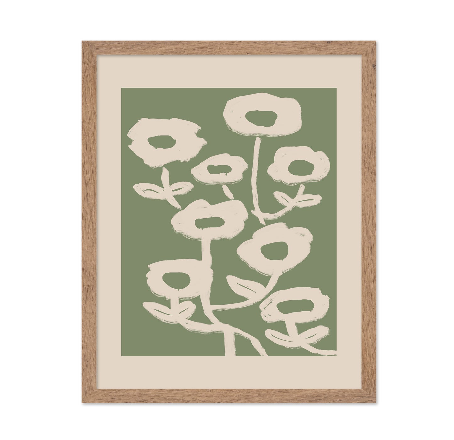 Abstract Floral Shapes No1