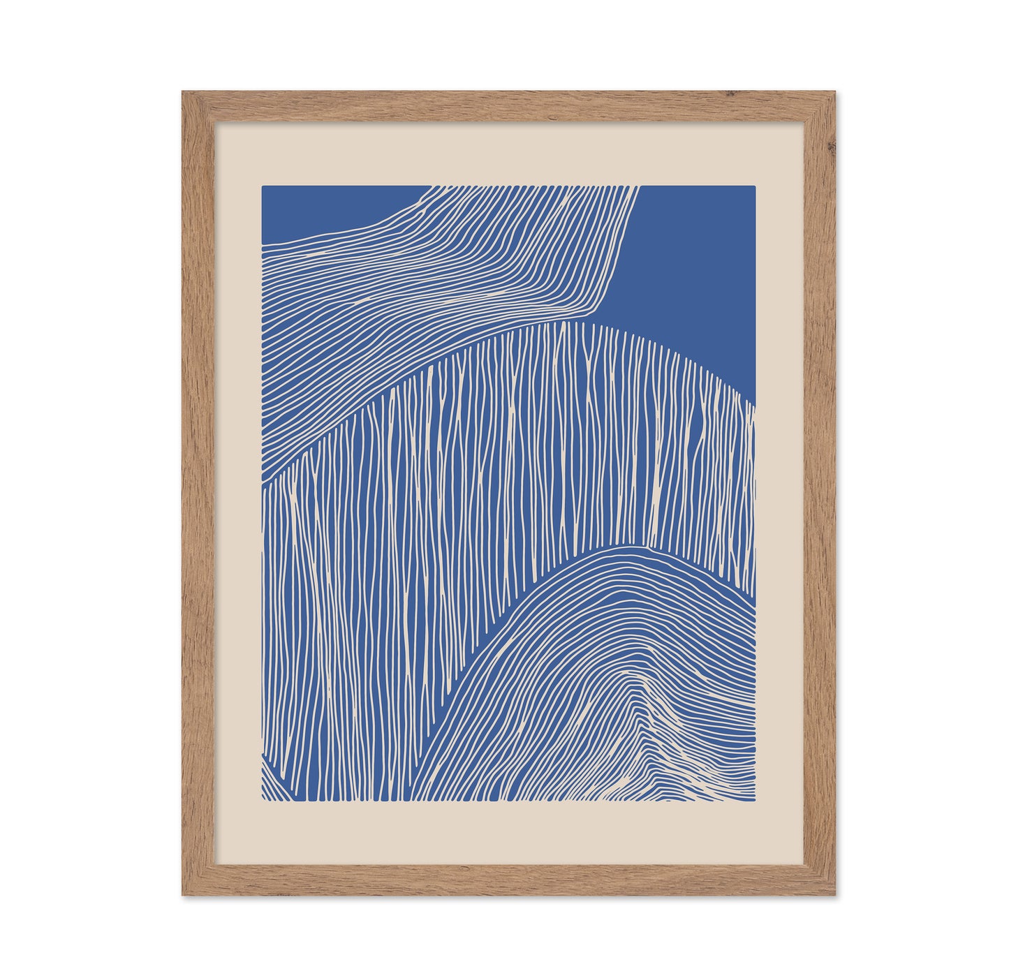 Blue Line Pattern
