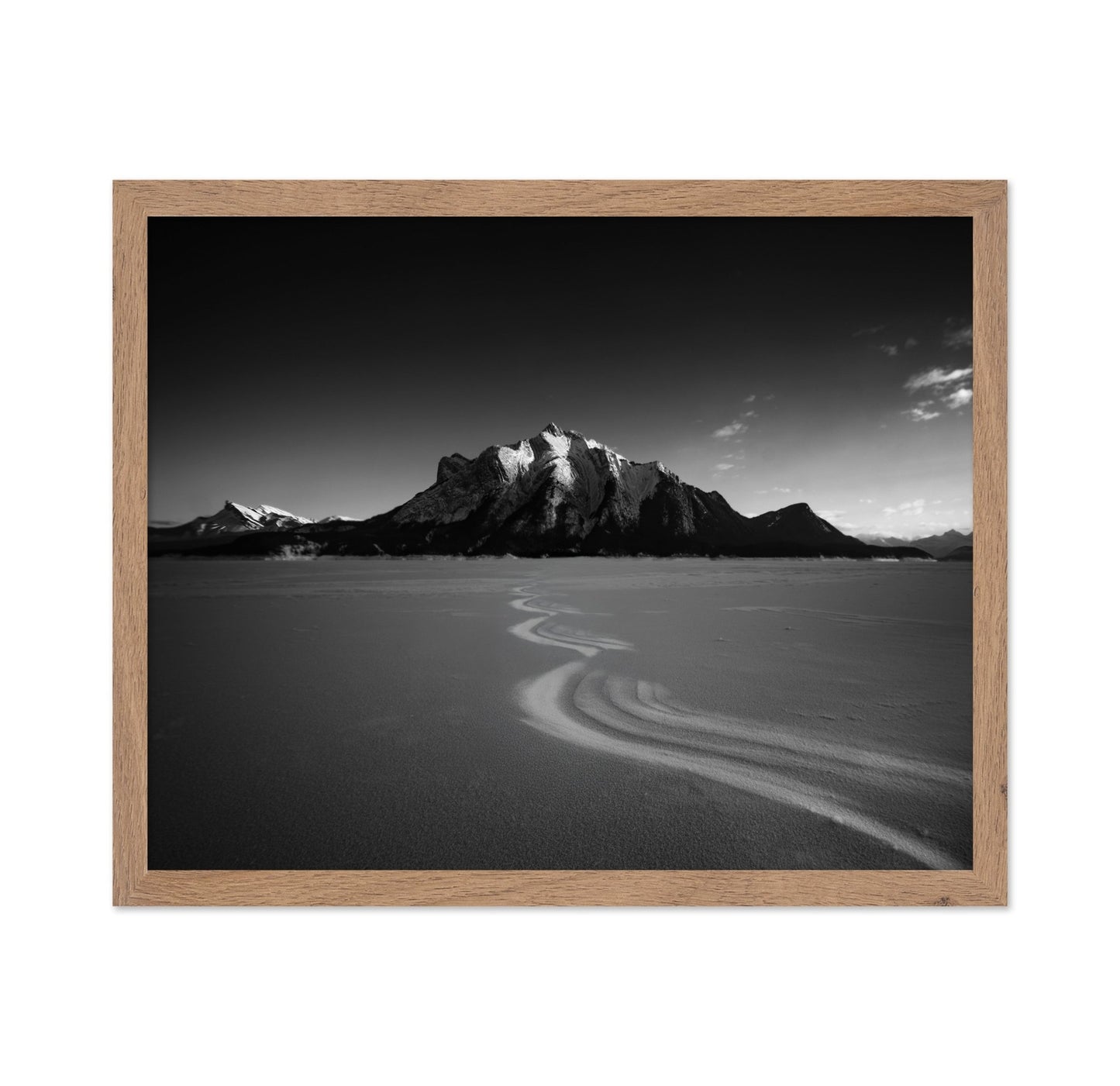 Snow Path Mountain