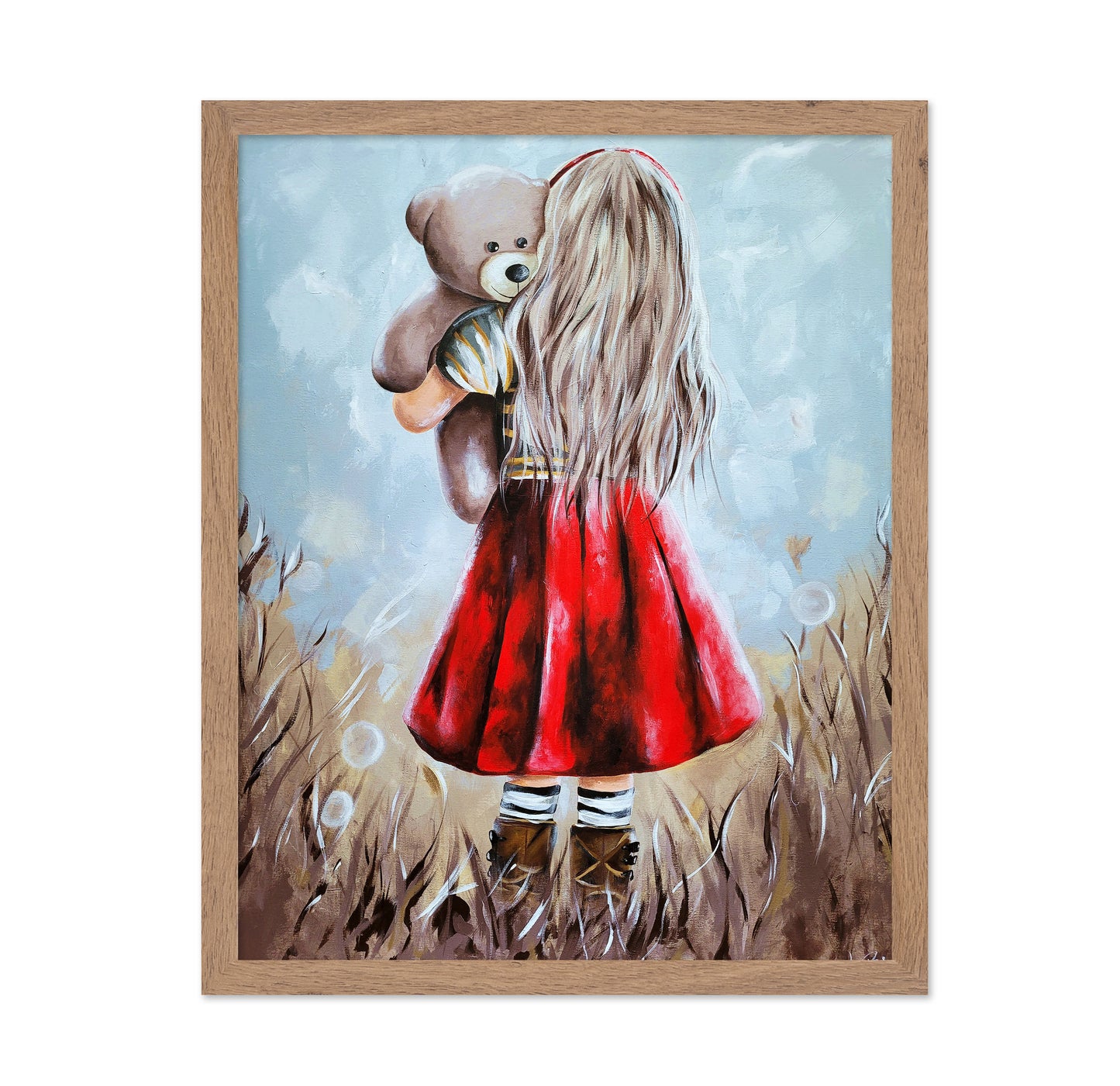 Girl With Teddy
