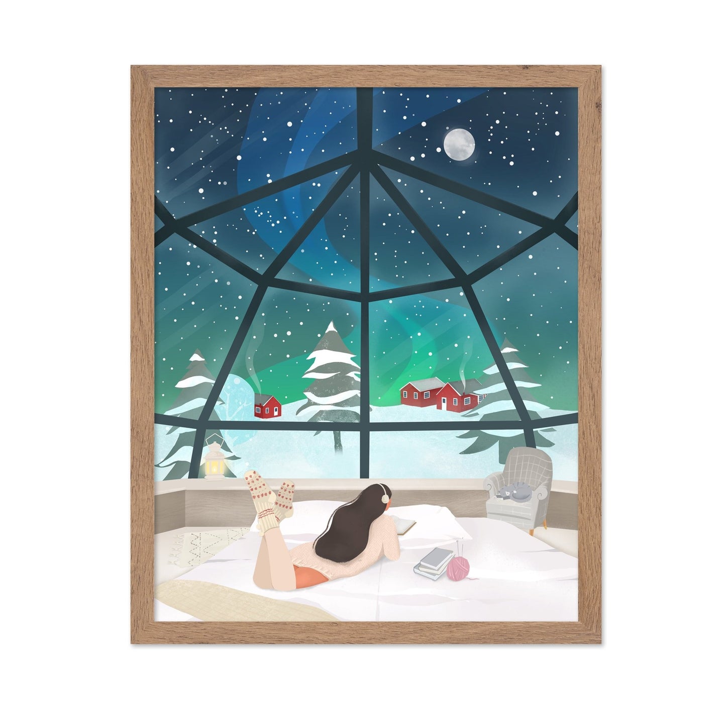 Lapland Winter Night