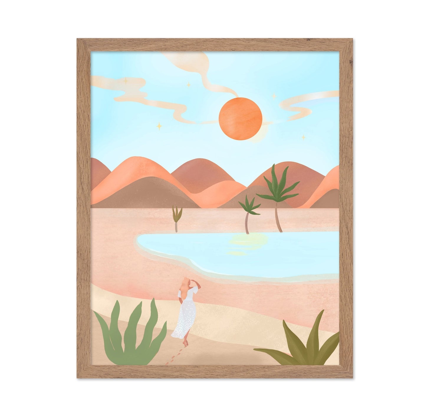 Desert Oasis Dream No1