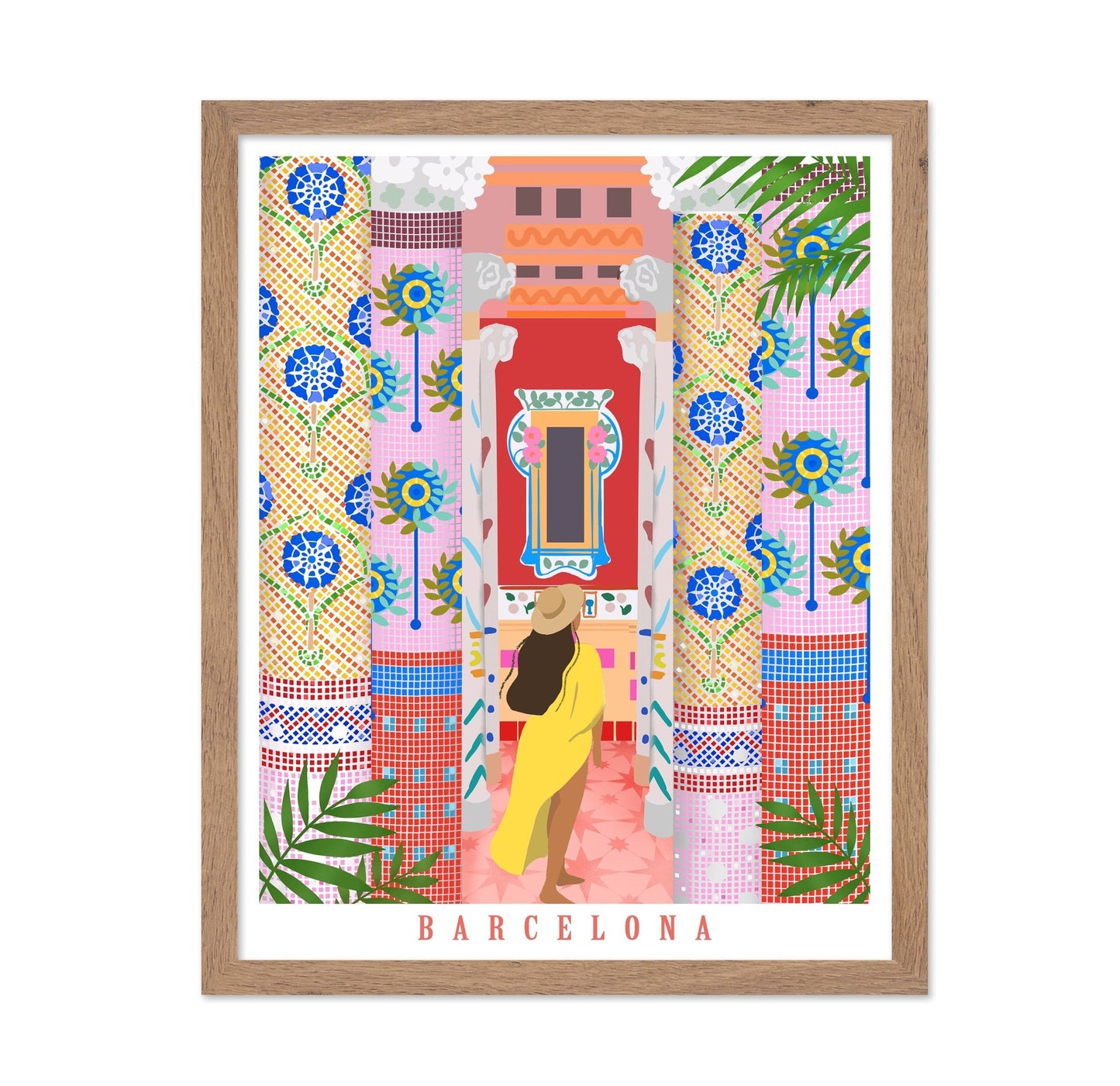 Barcelona Mosaic View No2