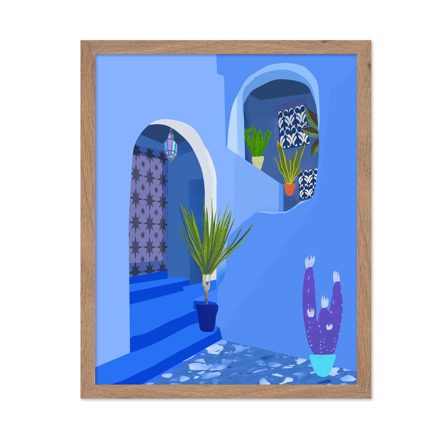 Blue Morocco Alley No1