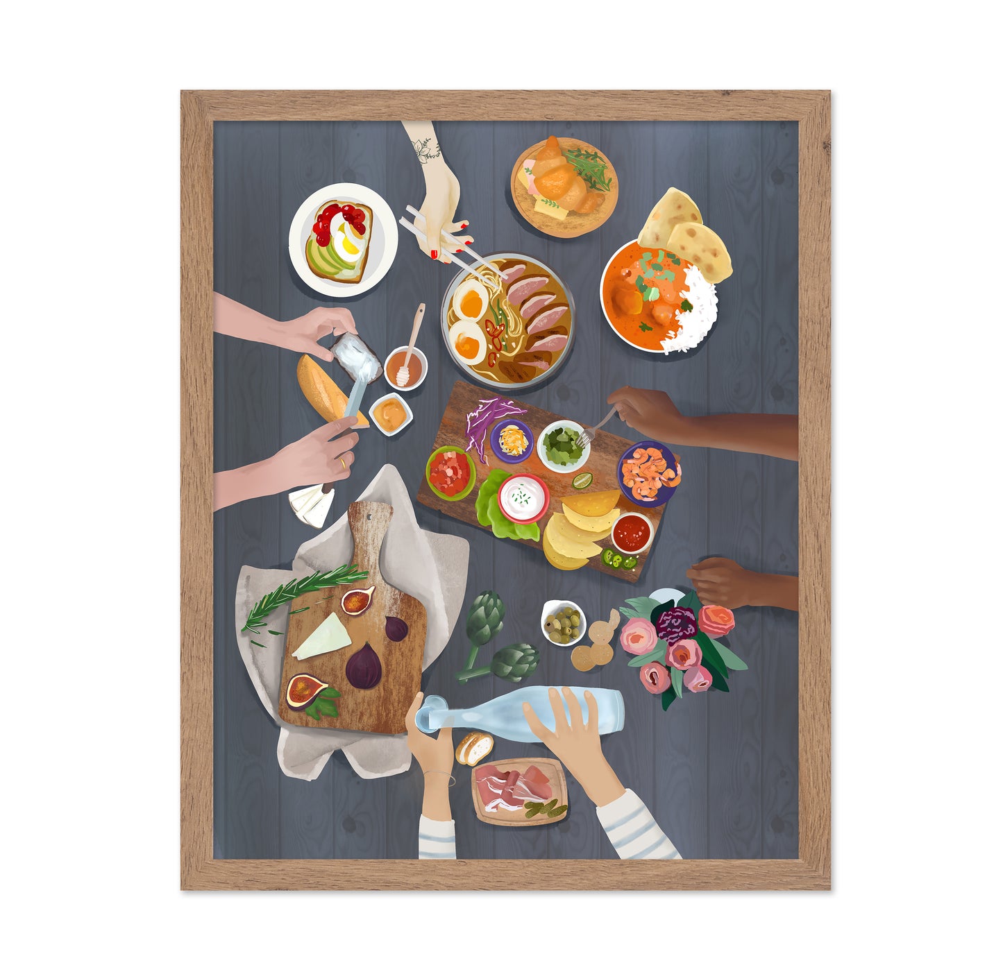 Global Brunch Table