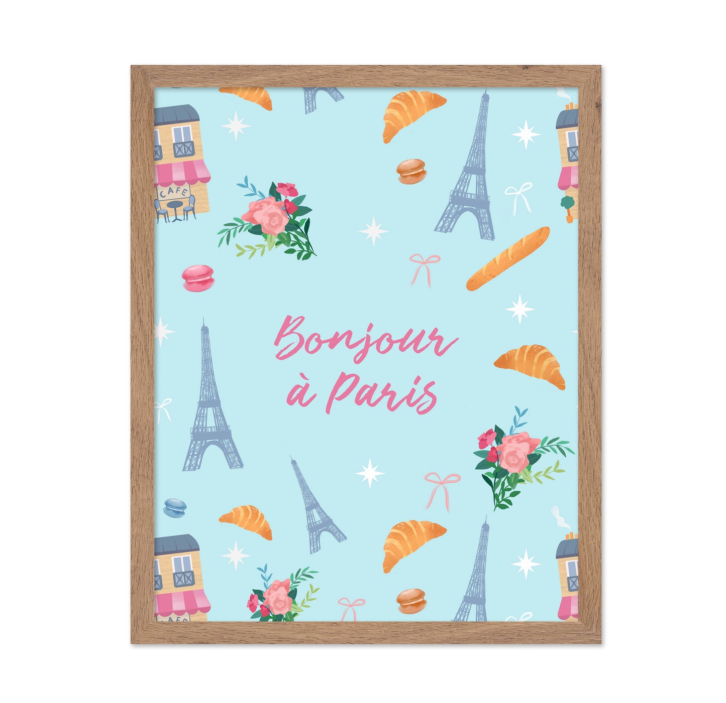 Bonjour Paris Pattern