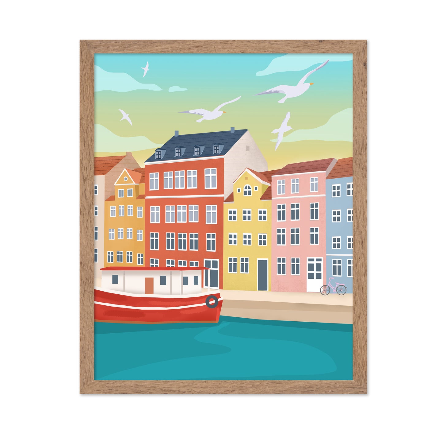 Copenhagen Harbor Houses