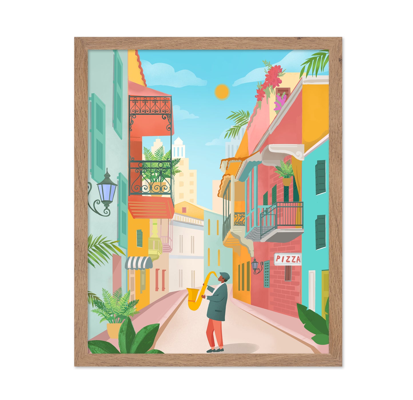 New Orleans Jazz Street Scene